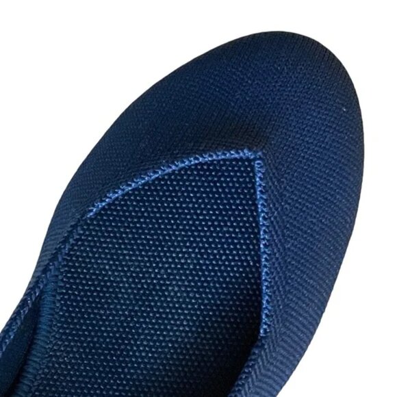 ROTHY’S super comfy The Flat in Deep Ocean Women’s Size 9.5 with inserts EUC - Picture 9 of 15